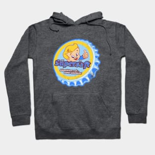 Retro Vintage Supersaft Soda Bottlecap Hoodie